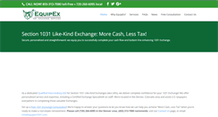 Desktop Screenshot of equipex1031.com